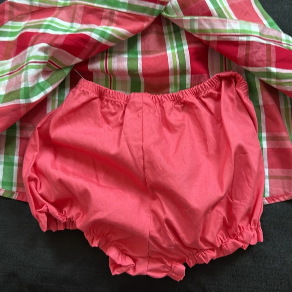 Chic‎ Red and Green Diaper Covers